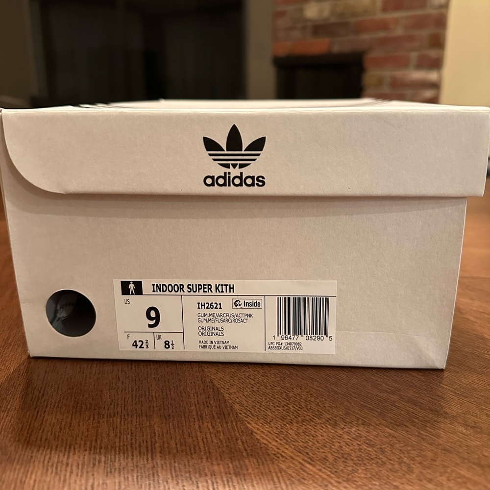 Kith x Adidas Indoor Super Classics Program- Green. Men's US 9 NWT - Picture 7 of 7
